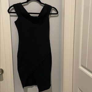 Elegant Black Sleeveless Dress